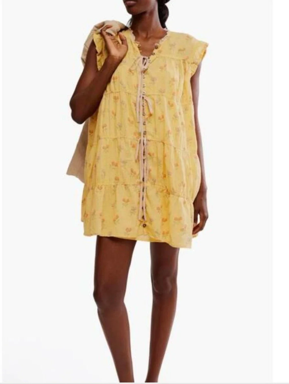 Free People Sundown Mini Dress